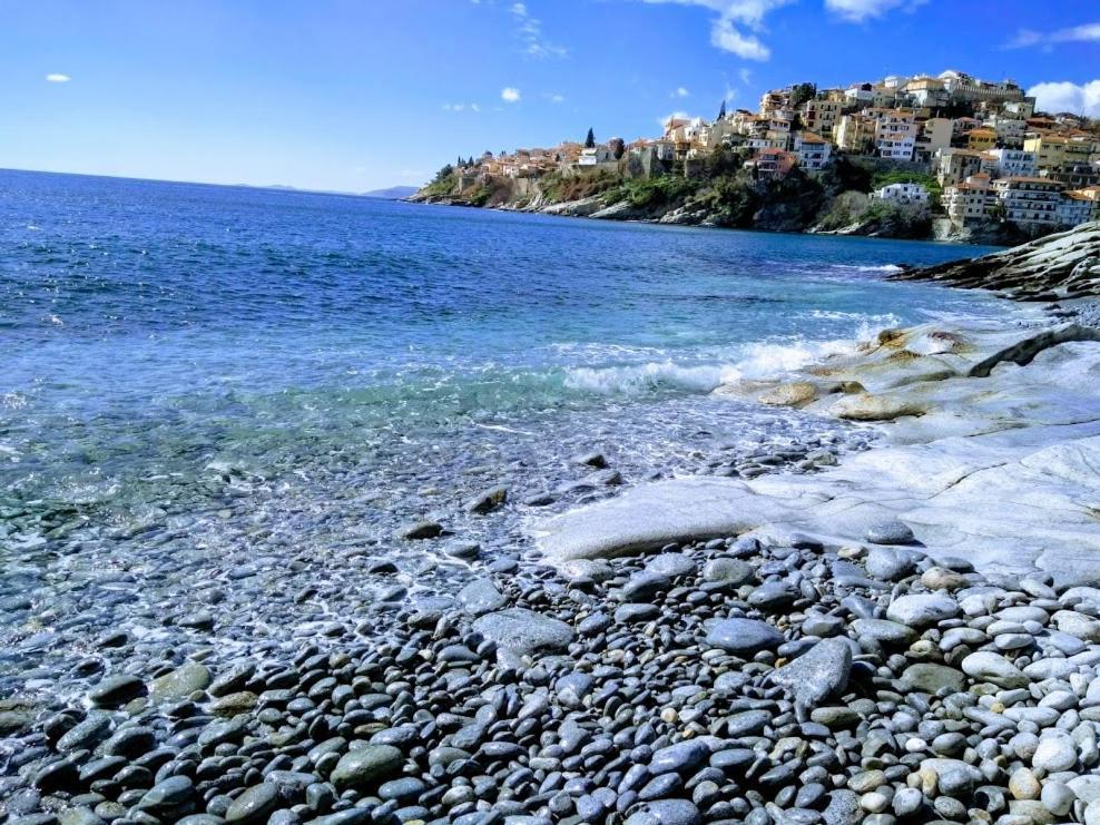 Globy Seaview Apartments Kavala Buitenkant foto